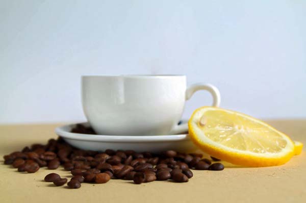 فوائد شرب القهوة والليمون