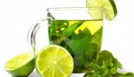 فوائد الشاي الأخضر بالليمون والزنجبيل