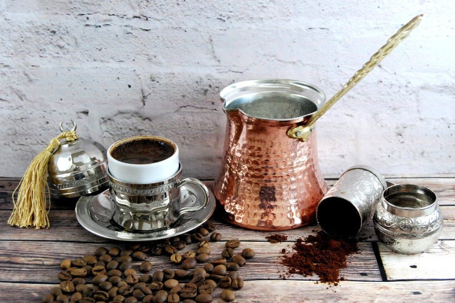 طريقة عمل القهوة التركية برغوة كثيفة