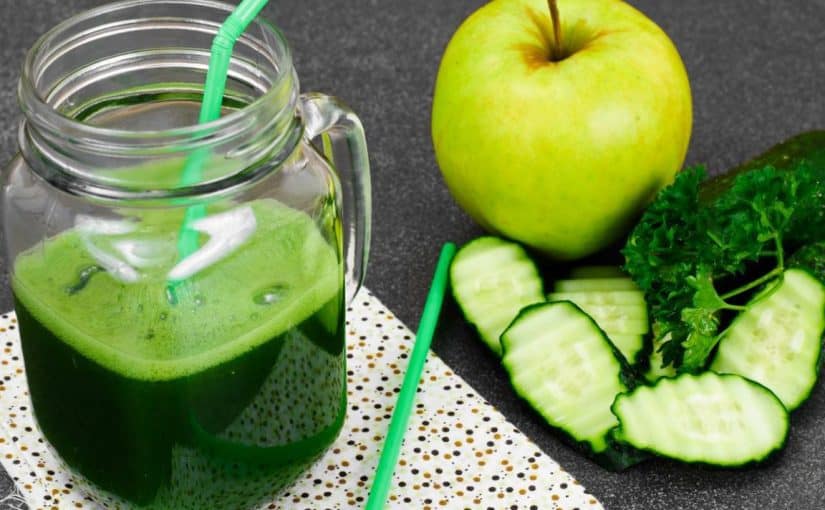 فوائد عصير الخيار والتفاح الأخضر