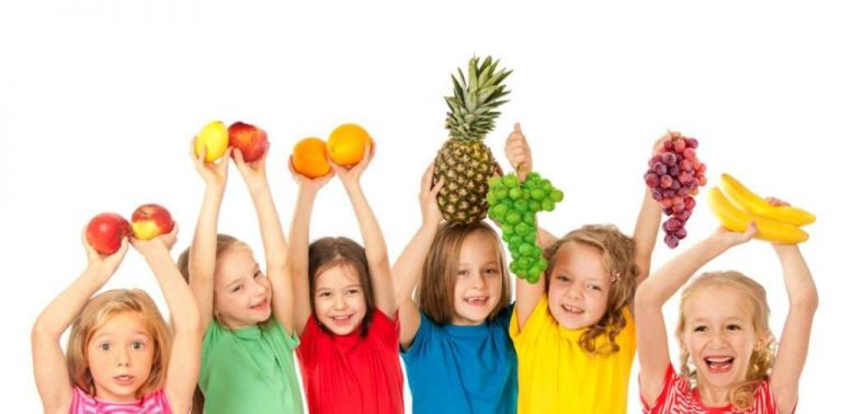 تعليم الاطفال الخضروات والفواكه