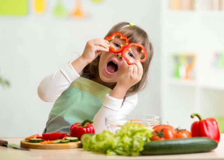 نشاط عن الخضروات للأطفال