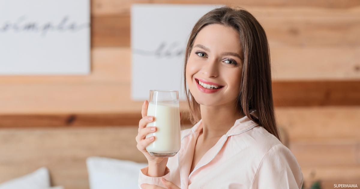 أضرار شرب الحليب للبشرة الدهنية