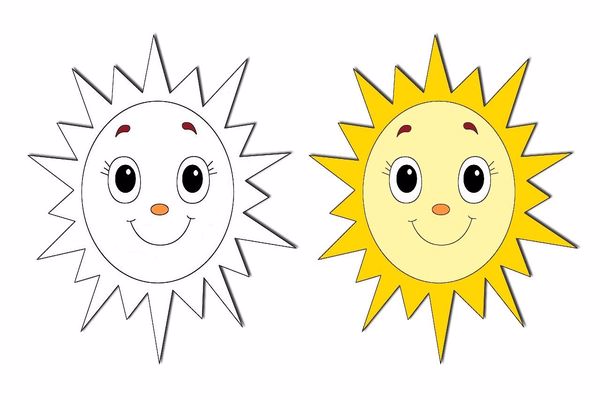 الفرق بين الشمس والقمر للاطفال